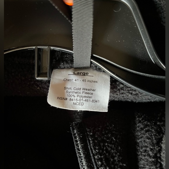 Polartec black fleece jacket - Picture 3 of 3